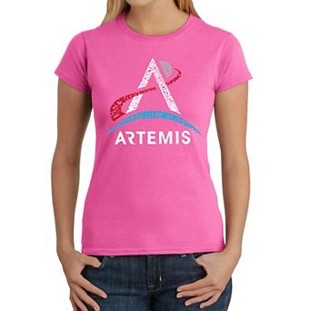 NASA Artemis Logo - Women's Word Art T-Shirt