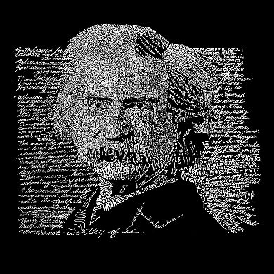 Mark Twain - Women's Word Art V-Neck T-Shirt