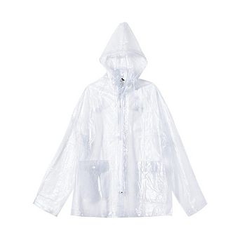 Augusta Sportswear Clear Hooded Rain Jacket