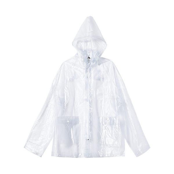 Augusta Sportswear Clear Hooded Rain Jacket