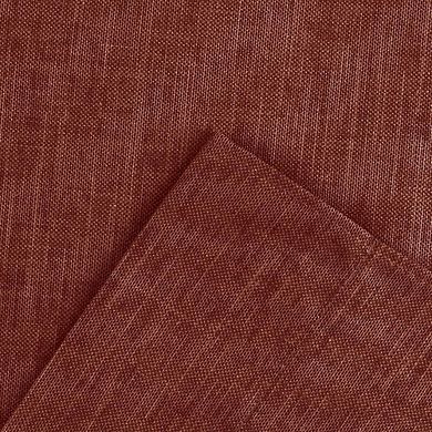 Solid Color Poly Cotton Duck Fabric Curtain Tailored Swag