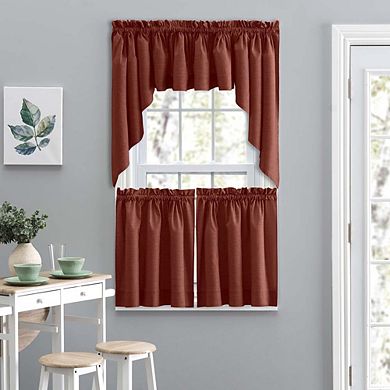 Solid Color Poly Cotton Duck Fabric Curtain Tailored Swag