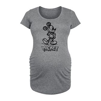 Disney's Mickey Mouse Maternity Sketch Graphic Tee