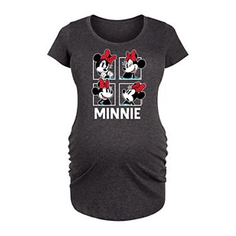 Disney's Minnie Mouse Maternity Grid Graphic Tee