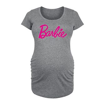 Maternity Barbie® Classic Logo Graphic Tee