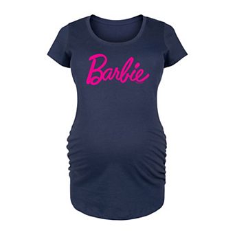 Maternity Barbie® Classic Logo Graphic Tee