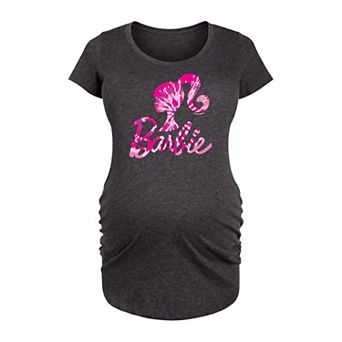 Maternity Barbie® Logo Tie Dye Graphic Tee
