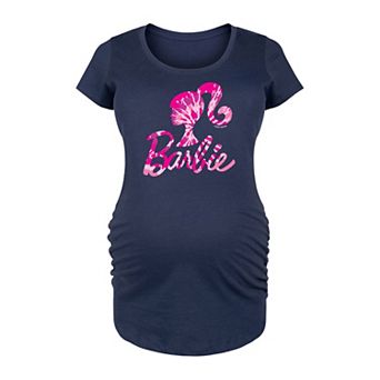 Maternity Barbie® Logo Tie Dye Graphic Tee
