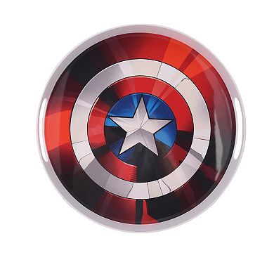 Celebrate Together™ Americana Marvel Eat The Universe Round Captain America Shield Serving Tray