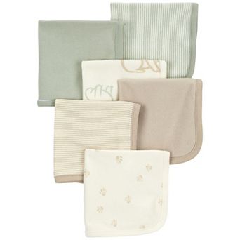 Carter's 6-Pack Baby Wash Cloths