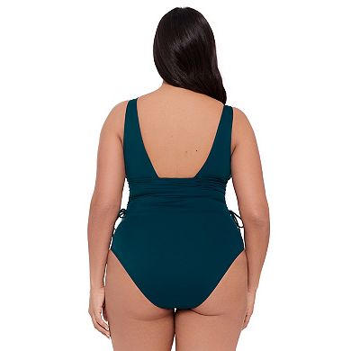 Women’s S3 Swim Sculpting Cinch One Piece with Adjustable Side Ties