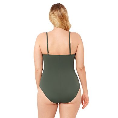 Women’s S3 Swim Smoothing Classic Shirred Front One-Piece Swimsuit