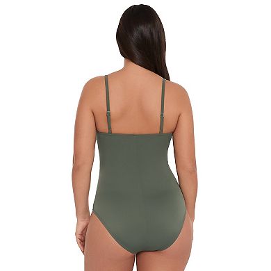 Women’s S3 Swim Smoothing Classic Shirred Front One-Piece Swimsuit