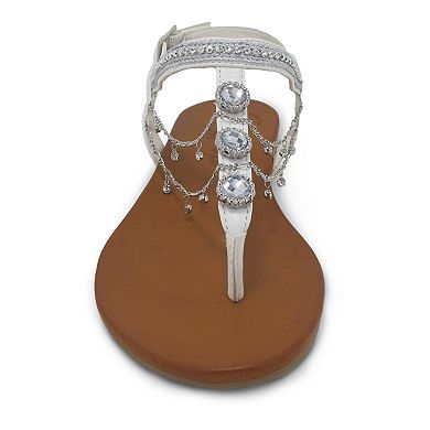 Jellypop Jasmine Women's Flat Dress Sandals