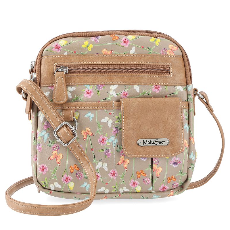 MultiSac Zip Around Crossbody Bag, Belladonna Floral