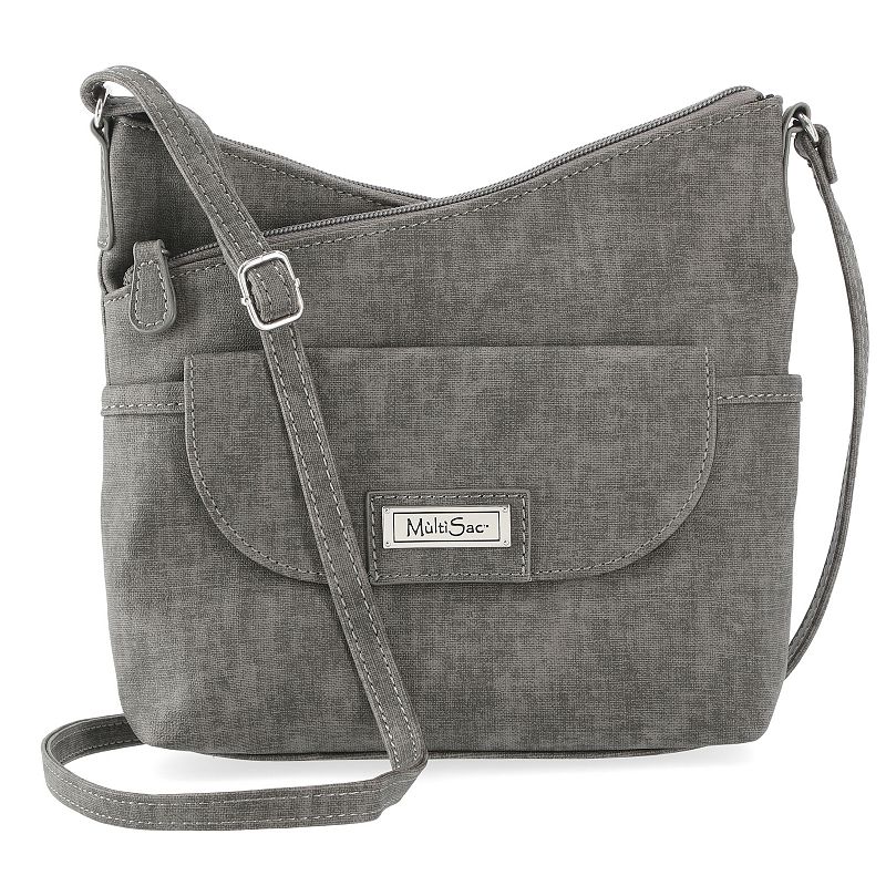 Multisac Vista Crossbody Bag, Black