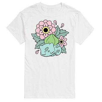 Men's Pokemon Bulba Flowers Tee