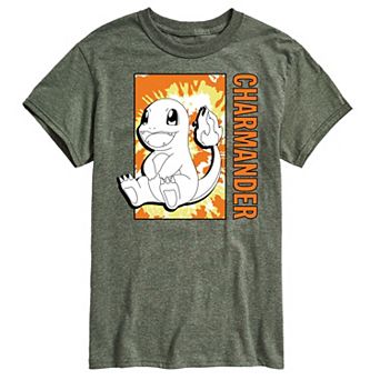 Men's Pokemon Tie Dye Charmander Tee