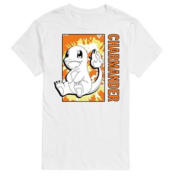 Men's Pokemon Tie Dye Charmander Tee