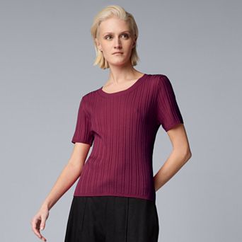 Women's Simply Vera Vera Wang Sweater Tee