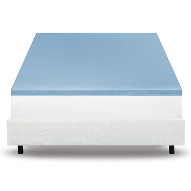 The Big One® 2-in. Comfort Gel Memory Foam Twin Mattress Topper