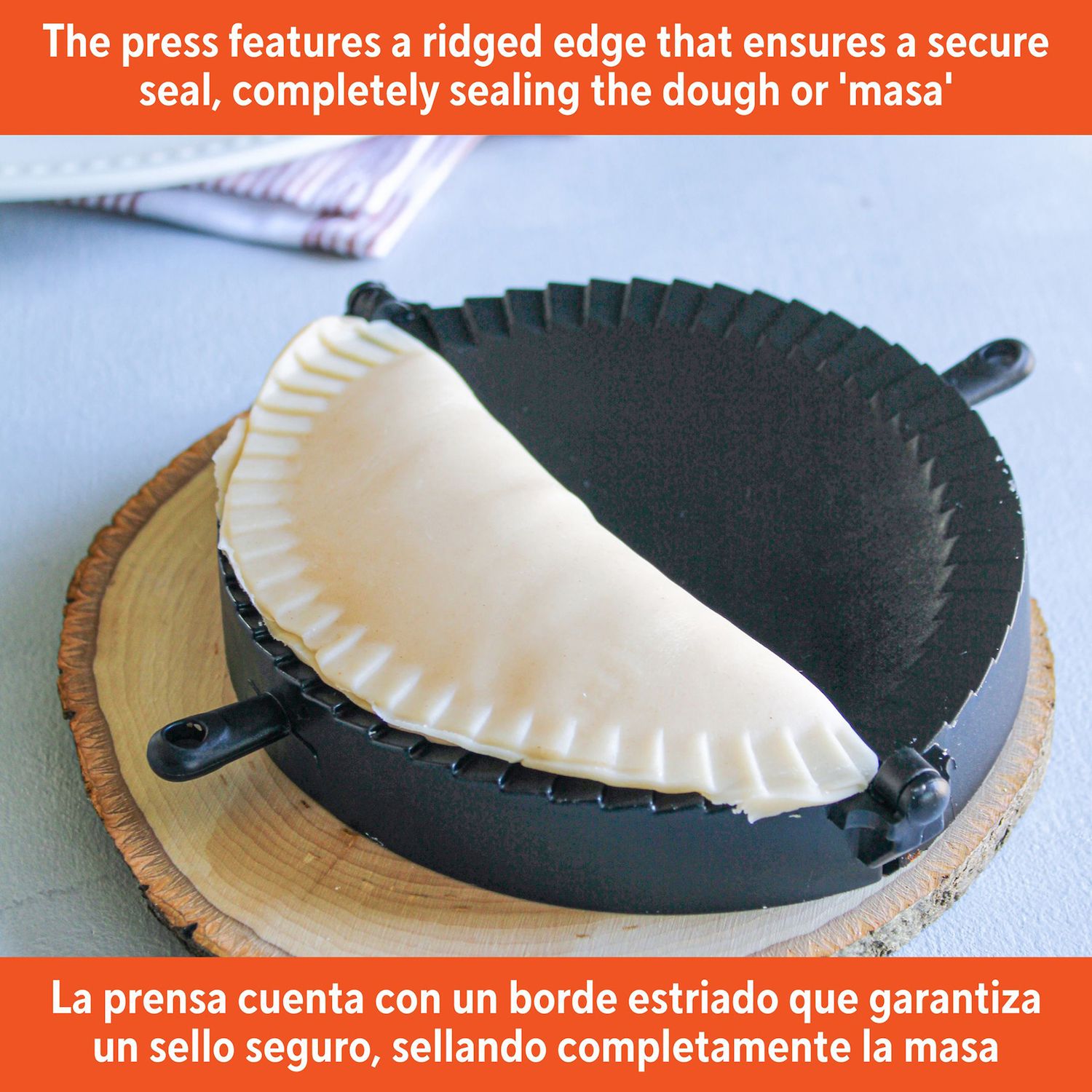 Durable moule empanada pour des tartes parfaitement formées