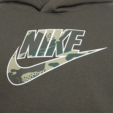 Boys 4-7 Nike Camo Futura Logo Pullover Hoodie and Joggers Set