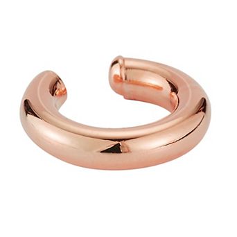 Sunkissed Sterling 14k Gold Over Silver Plain Ear Cuff