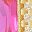 Gold Tone Pink