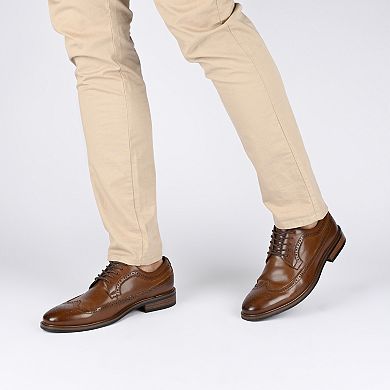 VANCE Gordy Tru Comfort Foam Men's Wingtip Dress Shoes