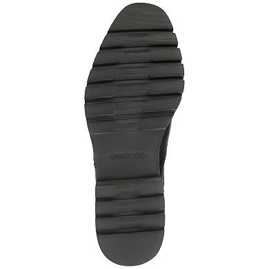 Vance Co. Bowman Tru Comfort Foam Men's Wingtip Ankle Boots