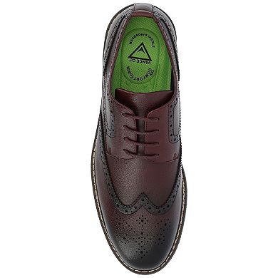 VANCE Campbell Tru Comfort Foam Men's Wingtip Dress Shoes