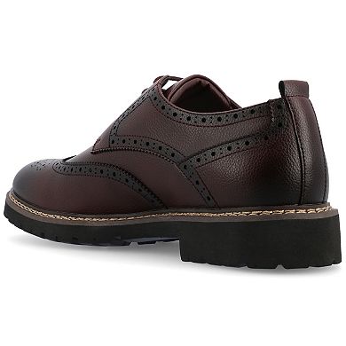 VANCE Campbell Tru Comfort Foam Men's Wingtip Dress Shoes