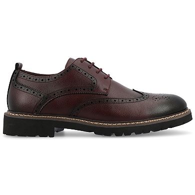 VANCE Campbell Tru Comfort Foam Men's Wingtip Dress Shoes