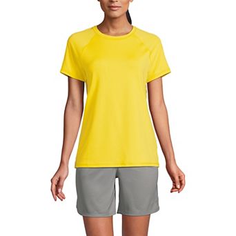 Women's Lands' End School Uniform Short Sleeve Active Tee