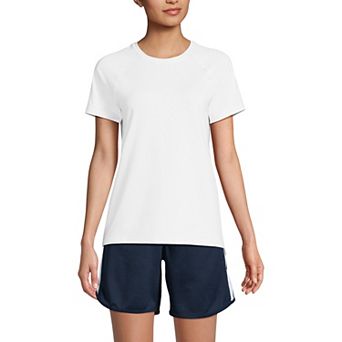 Women's Lands' End School Uniform Short Sleeve Active Tee