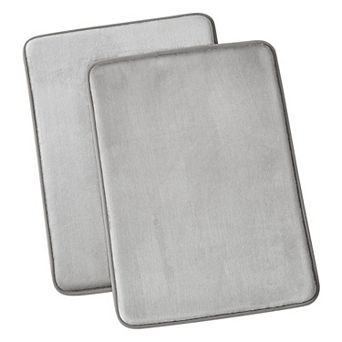 Royal Velvet Signature Solid Memory Foam Bath Rugs 2 pc Set