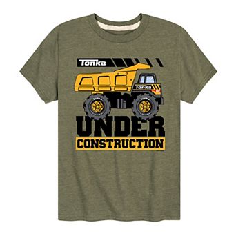 Boys 8-20 Tonka Under Construction Graphic Tee