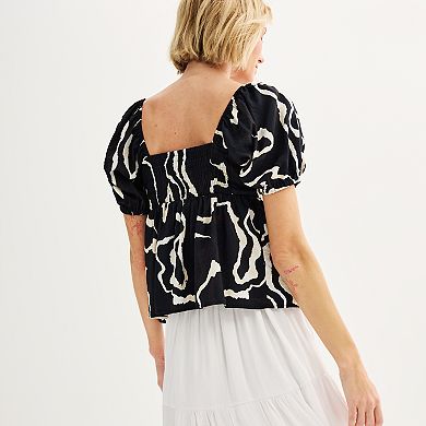 Women's Nine West Babydoll Top