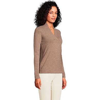 lands end shawl collar sweater