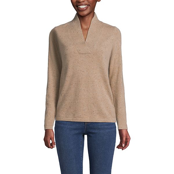 shawl neck sweater women's
