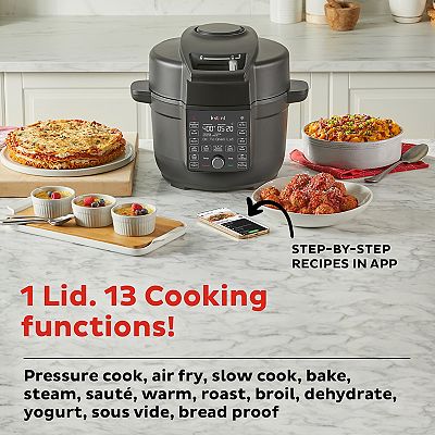 Instant Pot Duo Crisp with Ultimate Lid WiFi 6.5 Qt. Multi Cooker Air Fryer Combo