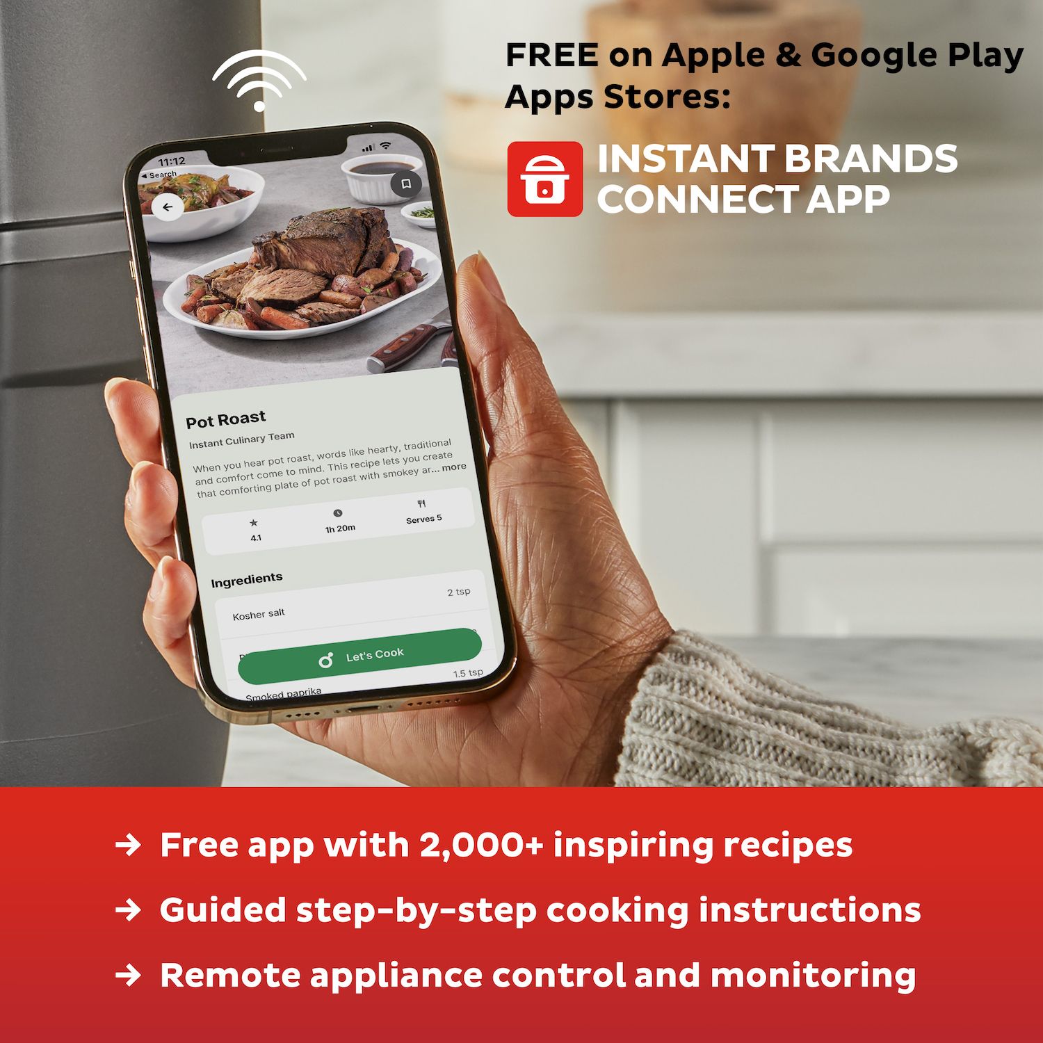 Instant Pot Duo Crisp with Ultimate Lid WiFi 6.5-Qt. Multi-Cooker   Air Fryer Combo