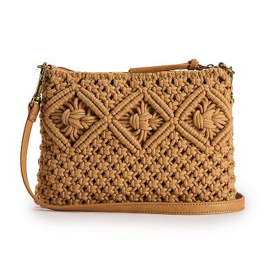 Sonoma Goods For Life Kaia Rope Crossbody Bag