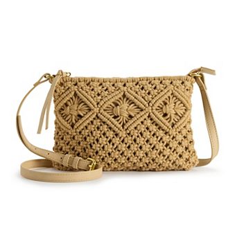 Sonoma Goods For Life® Kaia Rope Crossbody Bag
