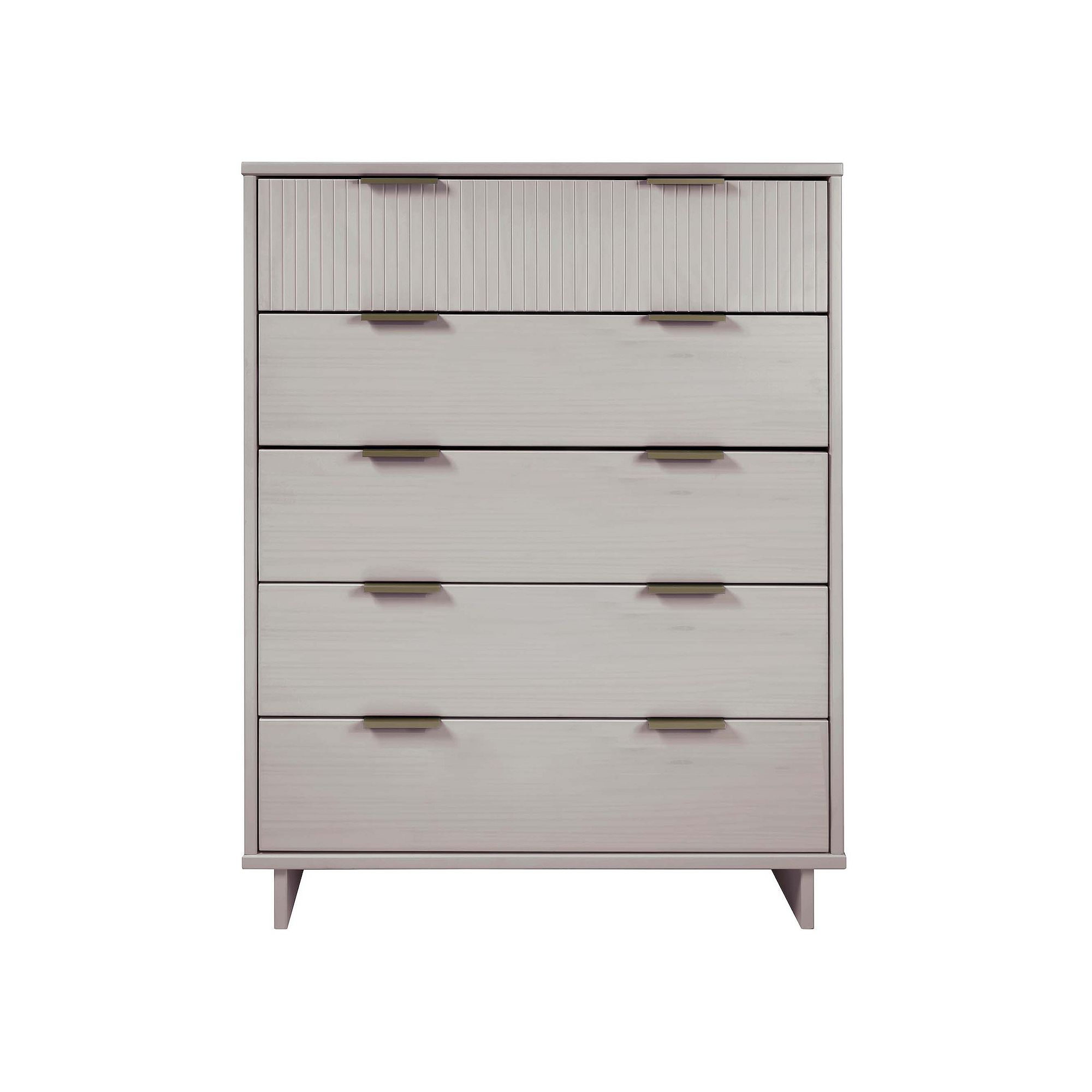 MANHATTAN COMFORT Granville Tall Dresser, Grey