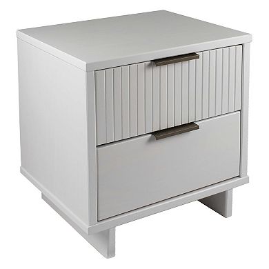 MANHATTAN COMFORT Granville 2-Drawer Nightstand