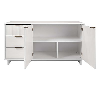 MANHATTAN COMFORT Granville 3-Drawer Sideboard