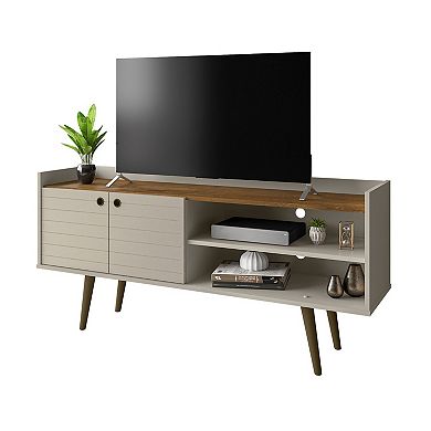 MANHATTAN COMFORT Bogart Mid-Century Modern TV Stand