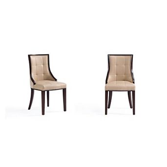 MANHATTAN COMFORT Fifth Avenue Tufted Dining Chair 2 pc Set